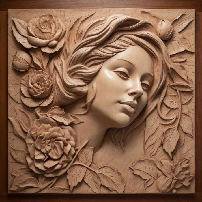 نموذج ثلاثي الأبعاد لآلة CNC 3D Art 